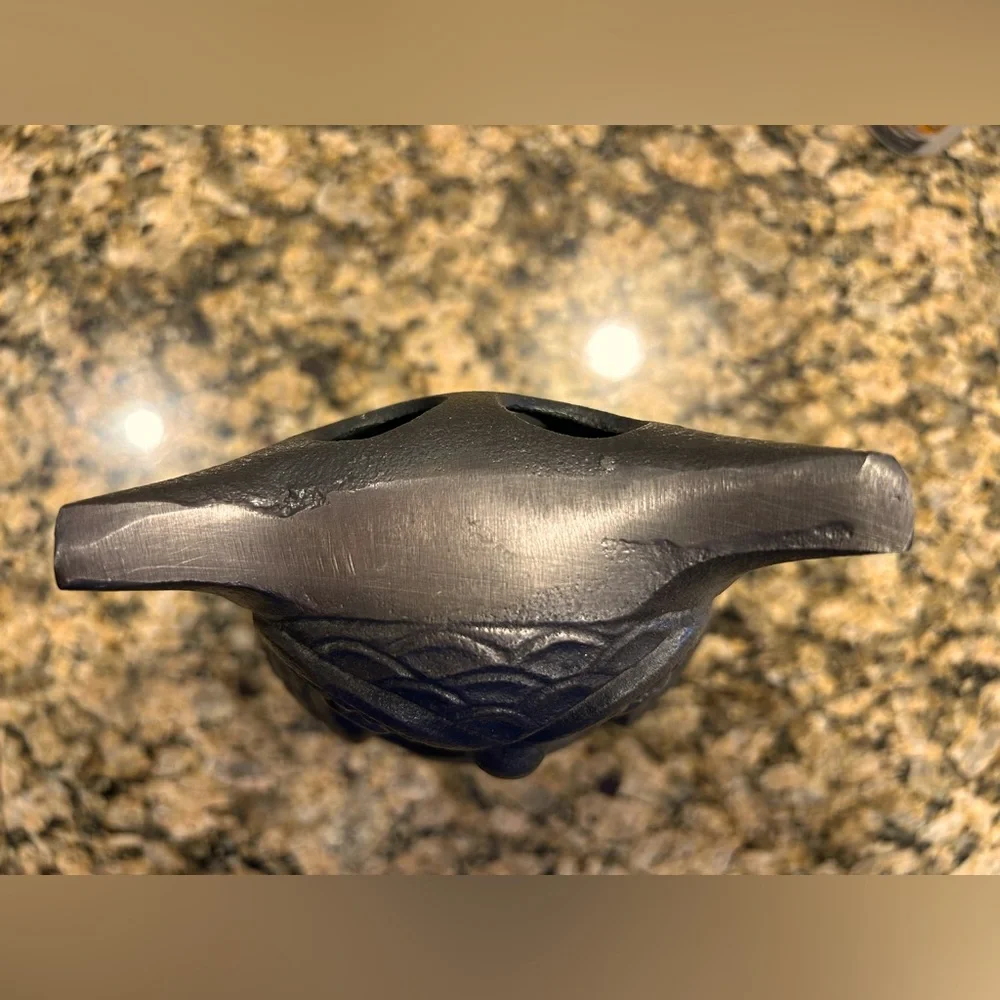 Vintage Cast-Iron Owl Lantern Candle Holder - Picture 6 of 6